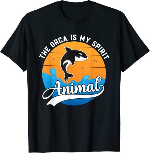 The Orca Is My Spirit Animal - Vintage Killer Whale T-Shirt