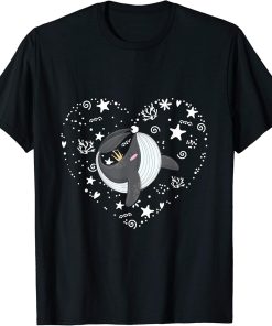 Killer Whale Sea Animal Valentines Day Gift Orca T-Shirt