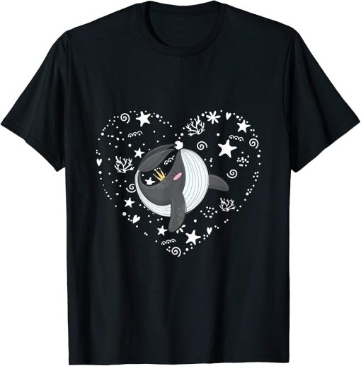 Killer Whale Sea Animal Valentines Day Gift Orca T-Shirt