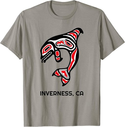 Inverness, California Native American Orca Killer Whale Gift T-Shirt