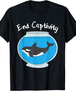 End Captivity Free The Orcas T-Shirt