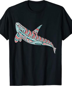 Orca Whale Native American Indian Pacific Northwest T-Shirt